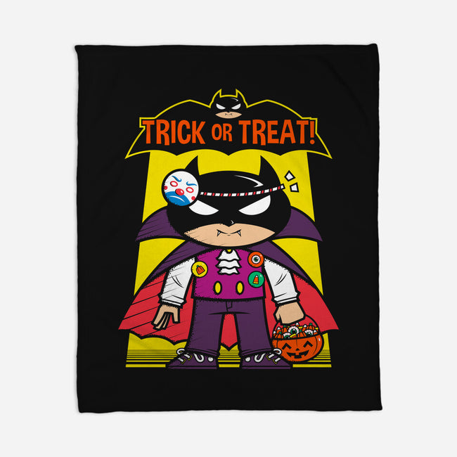 Batsy Trick Or Treat-none fleece blanket-krisren28