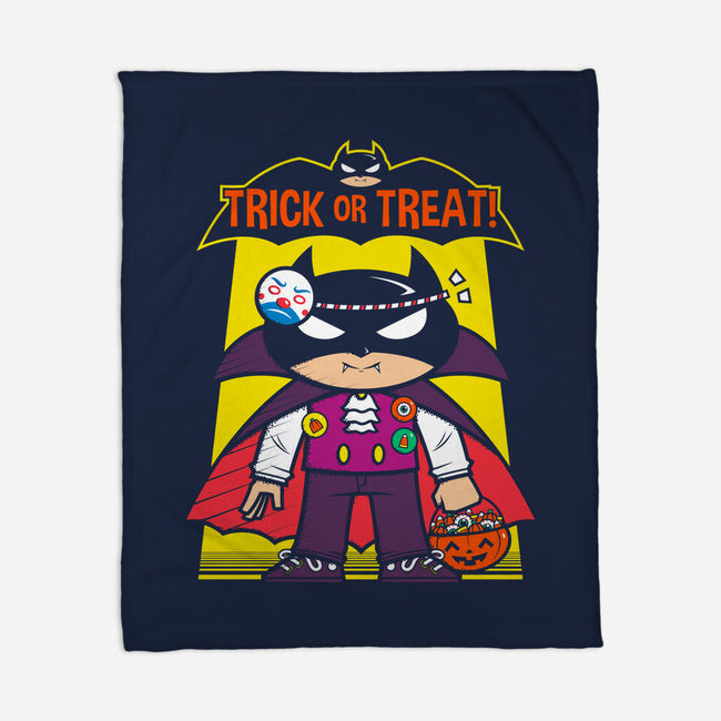 Batsy Trick Or Treat-none fleece blanket-krisren28