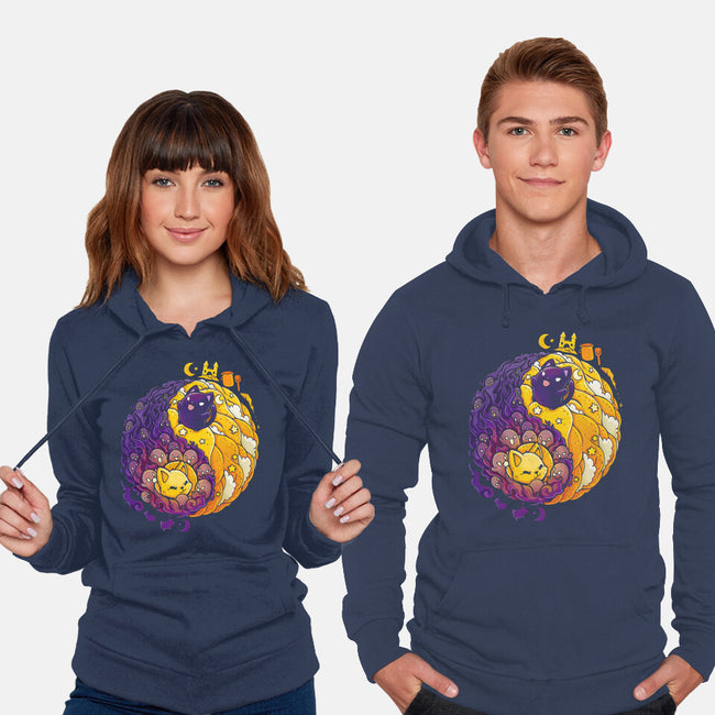 YinYang Nightmare Dream-unisex pullover sweatshirt-Vallina84
