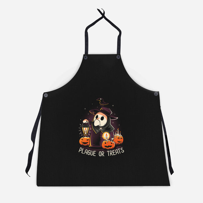 Plague Or Treats-unisex kitchen apron-koalastudio