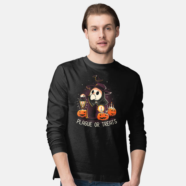Plague Or Treats-mens long sleeved tee-koalastudio
