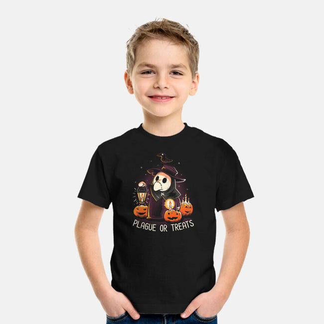 Plague Or Treats-youth basic tee-koalastudio