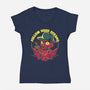 Dreamer Advice-womens v-neck tee-estudiofitas