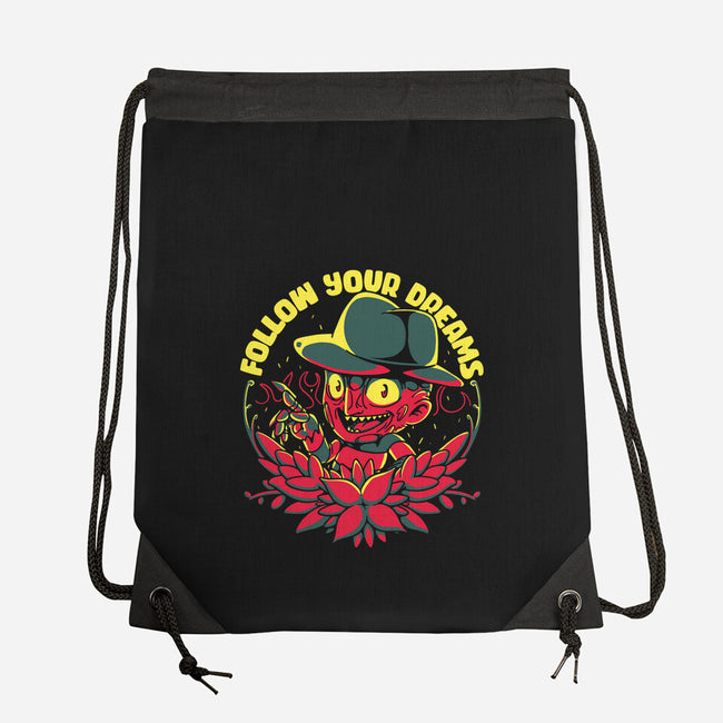 Dreamer Advice-none drawstring bag-estudiofitas