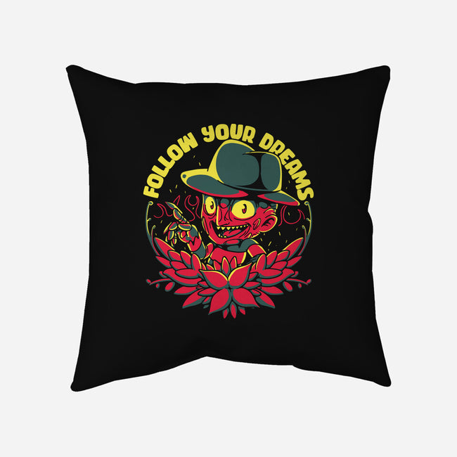 Dreamer Advice-none removable cover w insert throw pillow-estudiofitas
