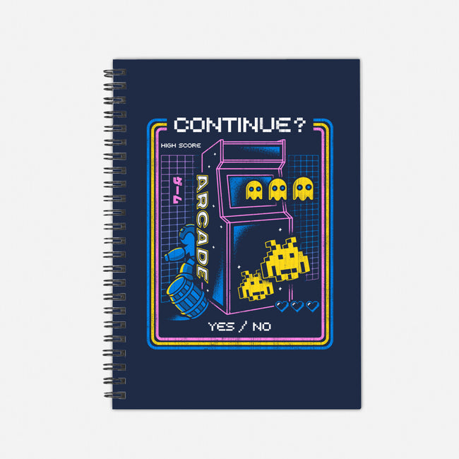 Retro Arcade Gaming-none dot grid notebook-Logozaste