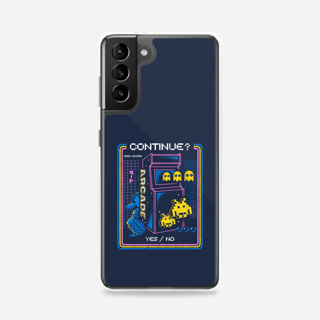 Retro Arcade Gaming-samsung snap phone case-Logozaste