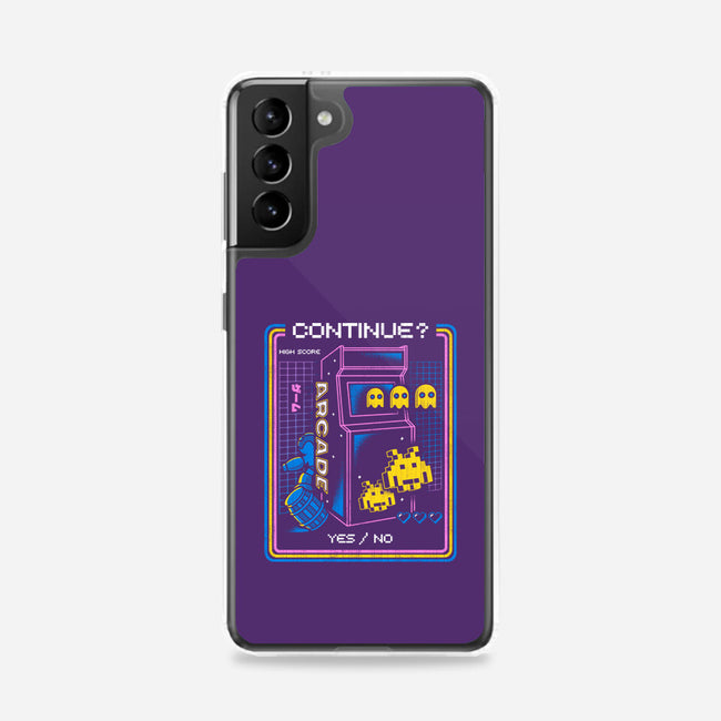 Retro Arcade Gaming-samsung snap phone case-Logozaste
