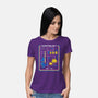 Retro Arcade Gaming-womens basic tee-Logozaste