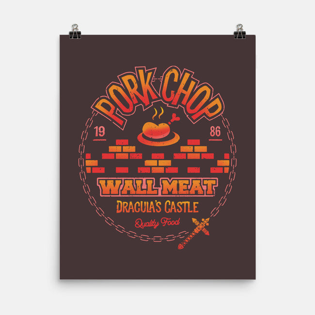 Pork Chop-none matte poster-Logozaste