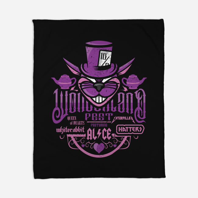 Wonderland Fest-none fleece blanket-jrberger