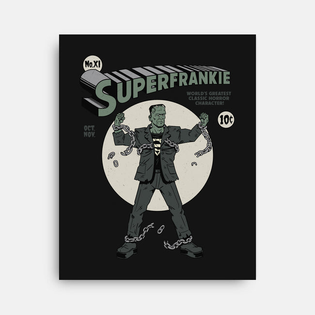 Superfrankie-none stretched canvas-Getsousa!