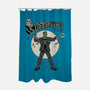 Superfrankie-none polyester shower curtain-Getsousa!