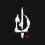 Evil's Signature-none removable cover w insert throw pillow-retrodivision