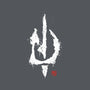 Evil's Signature-none removable cover w insert throw pillow-retrodivision