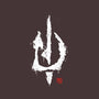 Evil's Signature-none removable cover w insert throw pillow-retrodivision