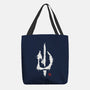 Evil's Signature-none basic tote bag-retrodivision