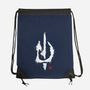 Evil's Signature-none drawstring bag-retrodivision