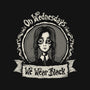 We Wear Black-none stretched canvas-kg07