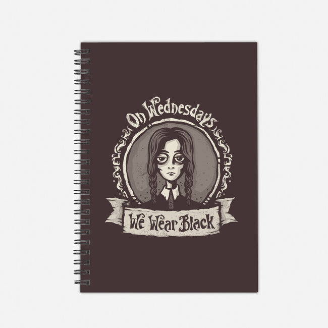 We Wear Black-none dot grid notebook-kg07