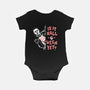 Halloween Yet?-baby basic onesie-momma_gorilla