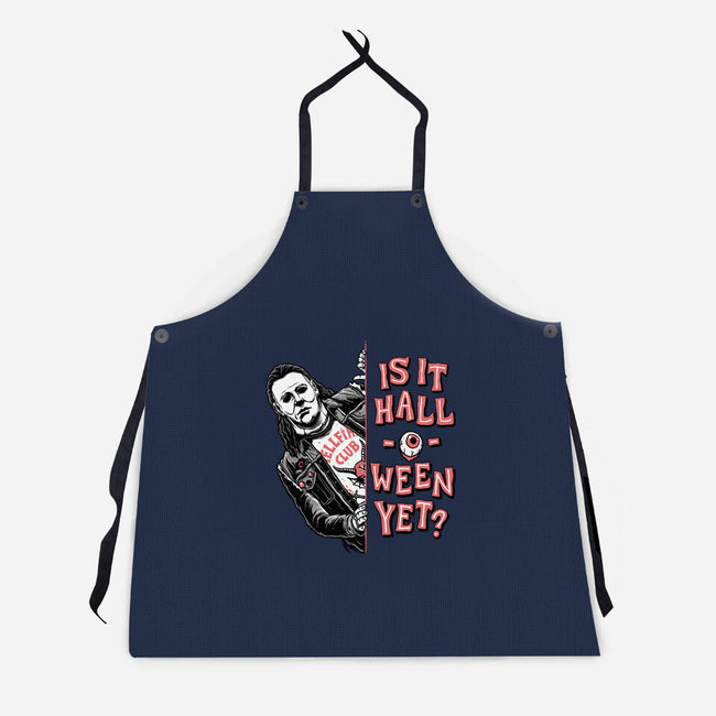 Halloween Yet?-unisex kitchen apron-momma_gorilla