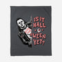 Halloween Yet?-none fleece blanket-momma_gorilla