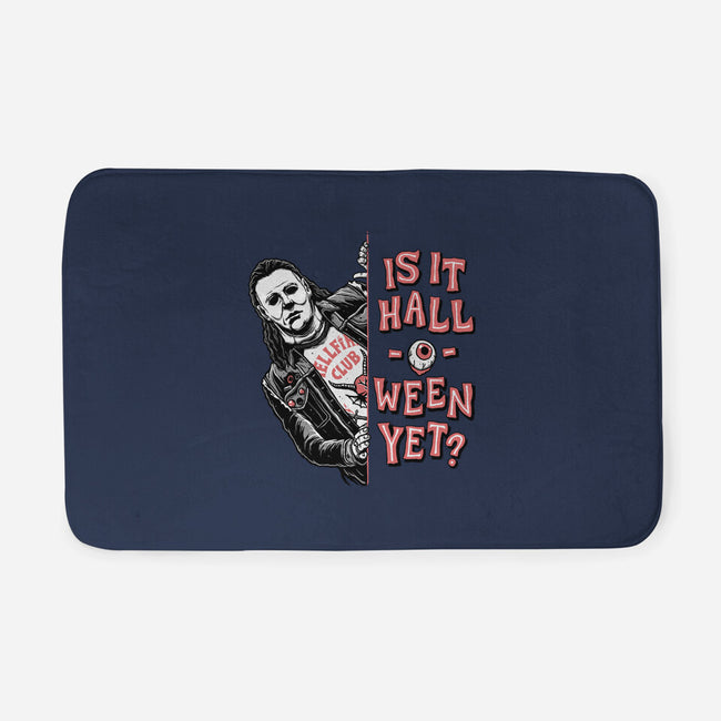 Halloween Yet?-none memory foam bath mat-momma_gorilla