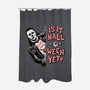 Halloween Yet?-none polyester shower curtain-momma_gorilla