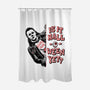 Halloween Yet?-none polyester shower curtain-momma_gorilla