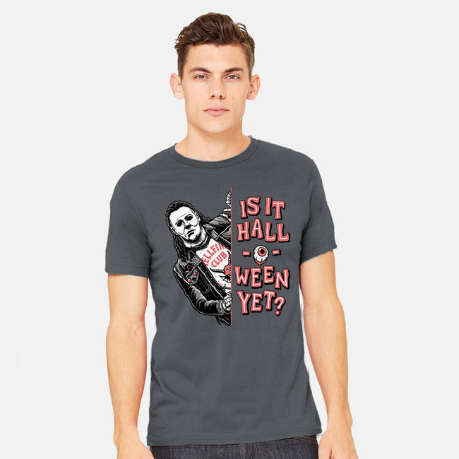 Halloween Yet?-mens heavyweight tee-momma_gorilla