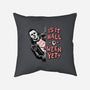 Halloween Yet?-none removable cover throw pillow-momma_gorilla