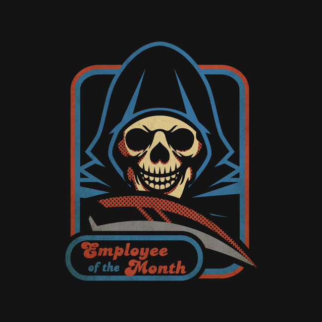 Grim Employee Of The Month-none glossy sticker-jrberger