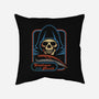 Grim Employee Of The Month-none removable cover w insert throw pillow-jrberger