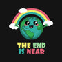 The End Is Coming-none removable cover w insert throw pillow-BridgeWalker