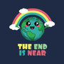 The End Is Coming-none removable cover w insert throw pillow-BridgeWalker