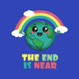 The End Is Coming-none polyester shower curtain-BridgeWalker