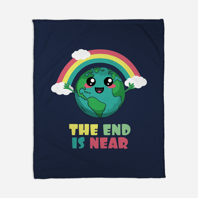 The End Is Coming-none fleece blanket-BridgeWalker