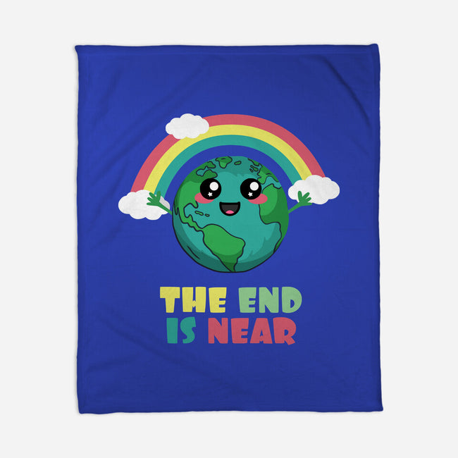 The End Is Coming-none fleece blanket-BridgeWalker