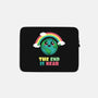 The End Is Coming-none zippered laptop sleeve-BridgeWalker