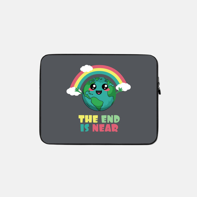 The End Is Coming-none zippered laptop sleeve-BridgeWalker