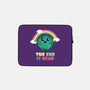 The End Is Coming-none zippered laptop sleeve-BridgeWalker