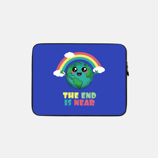 The End Is Coming-none zippered laptop sleeve-BridgeWalker