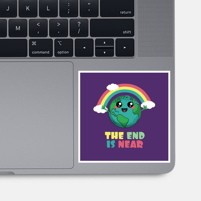 The End Is Coming-none glossy sticker-BridgeWalker
