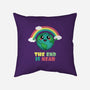 The End Is Coming-none removable cover w insert throw pillow-BridgeWalker