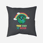 The End Is Coming-none removable cover throw pillow-BridgeWalker