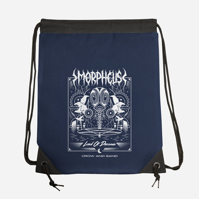 Crow And Sand-none drawstring bag-Logozaste
