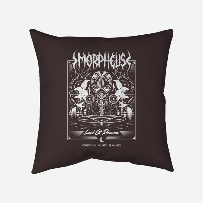 Crow And Sand-none removable cover w insert throw pillow-Logozaste
