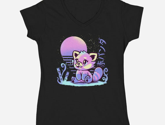 Retrowave Red Panda