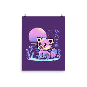 Retrowave Red Panda